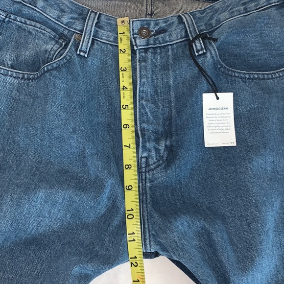 Levi’s Made & Crafted East to West Two-Tone Slim Crop Jeans Size 31 - Picture 15 of 15